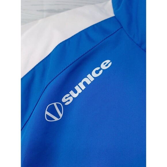 Sunice Jacket Mens Size XL Blue White Golf Full Zip Coat - Picture 4 of 9